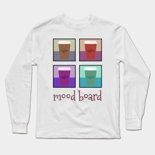 Mood board Long Sleeve T-Shirt
